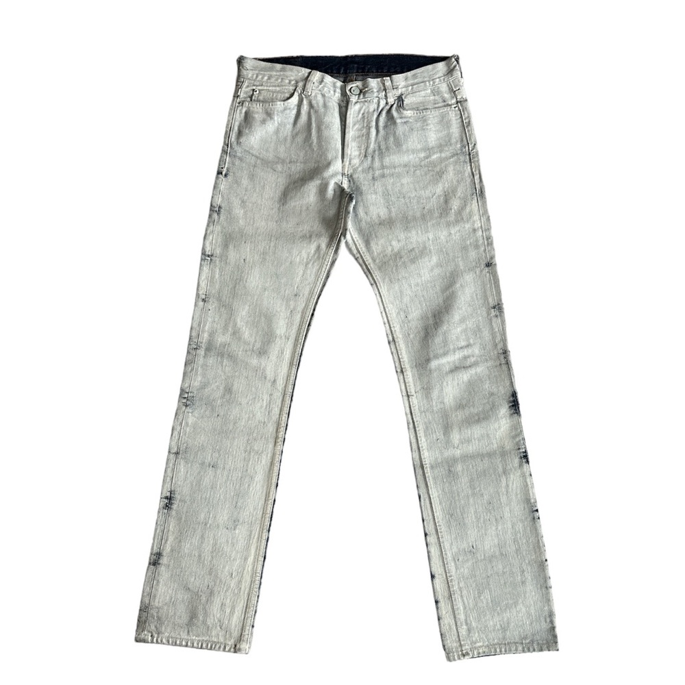 RARE Maison Margiela for H&M White Paint Jeans US29 - Picture 6 of 14